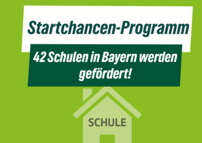 Startchancen-Programm: 42 Schulen in Bayern werden gefördert!