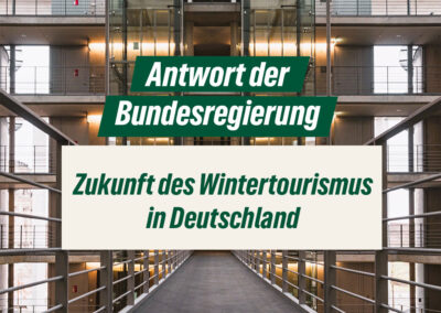 Klimawandel in wintertouristischen Regionen: Bund duckt sich weg