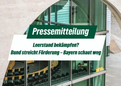 Leerstand bekämpfen? Bund streicht Förderung – Bayern schaut weg